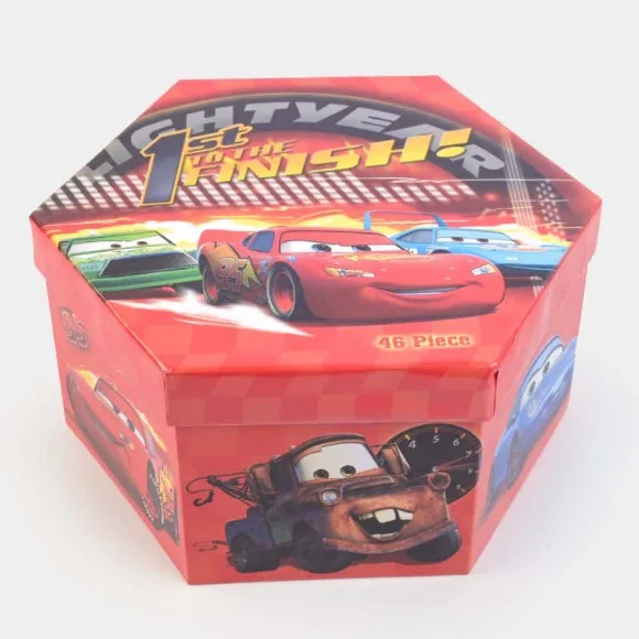 Cars 46 Piece Art Set - Red