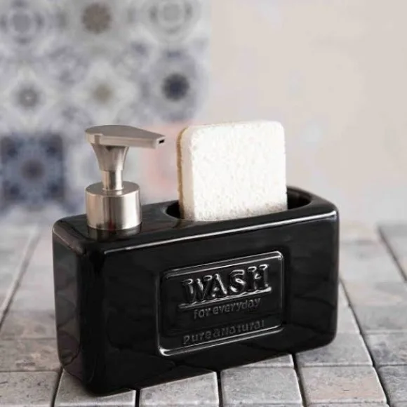 Ceramic Soap Dish Dispenser