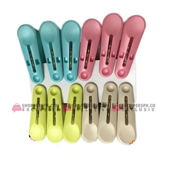 Cloth Clips Pegs - 12 Pcs