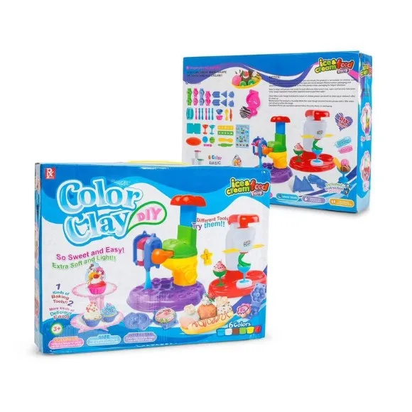 Colour Clay DIY Ice Cream Food Party