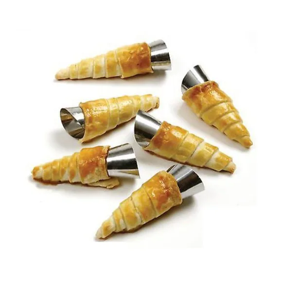 Cream Horn Molds 6 Pcs Set