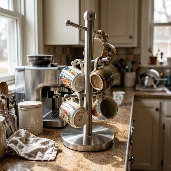 Cup Stand Stainless Steel thumbnail 4