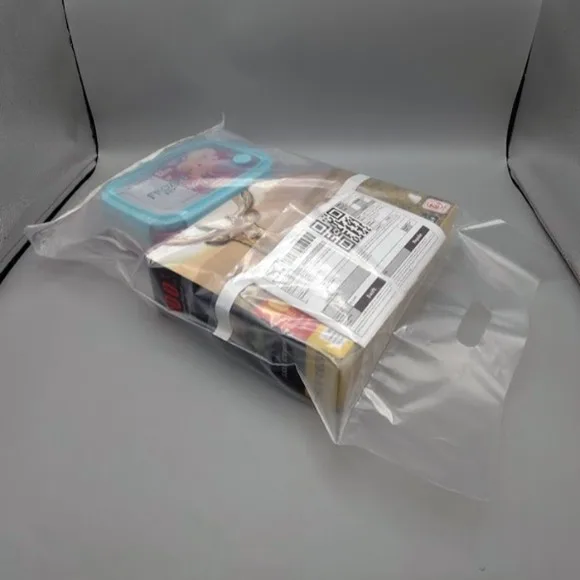 D-Handle Courier Flyer Bags with Pocket Pack – 100 Peaces – 12 x 16 Inch