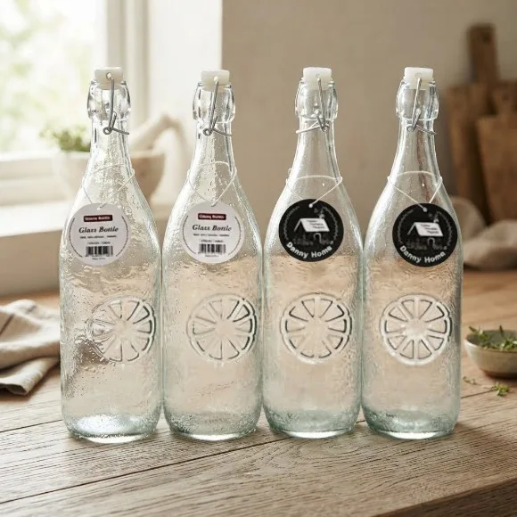 Danny Home Borosilicate Water Reflection Bottle 1000ml
