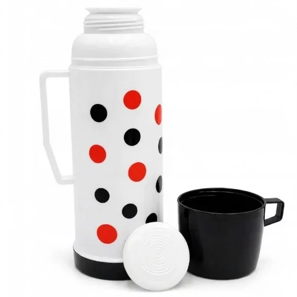 DAYDAYs Plastic Thermos Vacuum Flask Glass Liner 1.0L