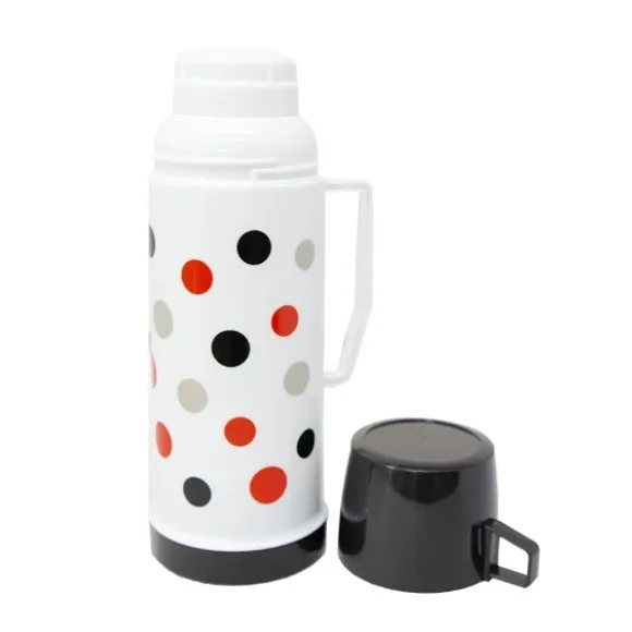 DAYDAYs Plastic Thermos Vacuum Flask Glass Liner 1.0L