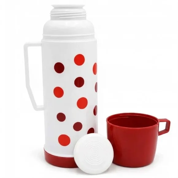 DAYDAYs Plastic Thermos Vacuum Flask Glass Liner 0.6L