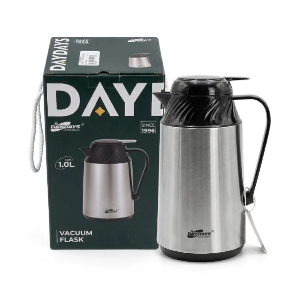 DAYDAYs Stainless Steel Insulated Thermos For Hot And Cold Drinks - 1 Liter
