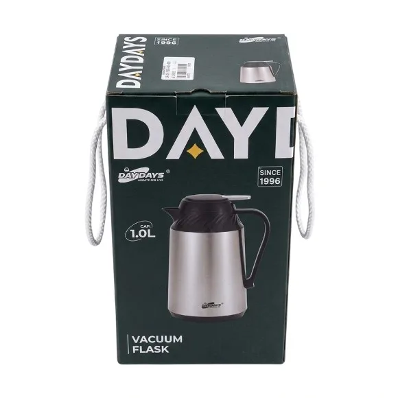 DAYDAYs Stainless Steel Insulated Thermos For Hot And Cold Drinks - 1 Liter