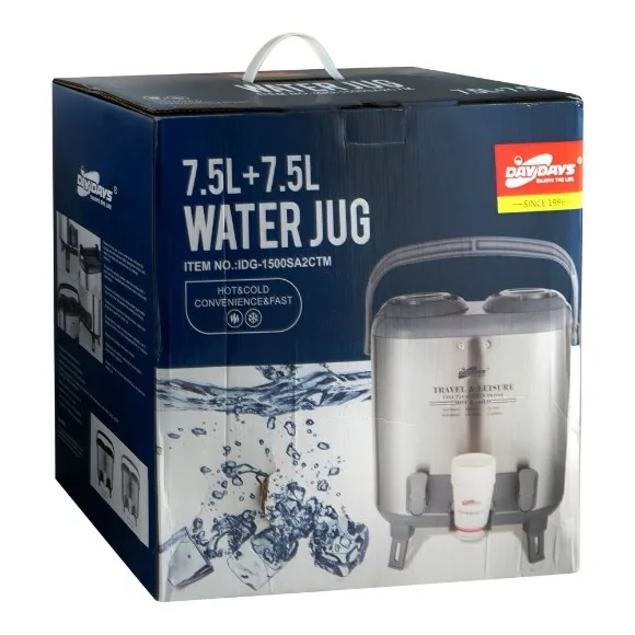 DAYDAYs Water Cooler 15 liters (2 x 7.5 liters)