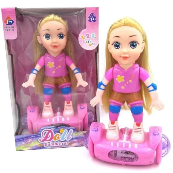 DOLL BALANCE CAR TOY FOR KIDS PLAYING