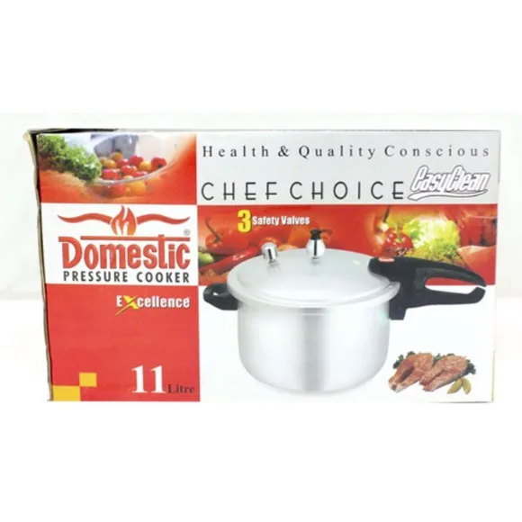 Domestic Excellence Pressure Cooker 11 Litre