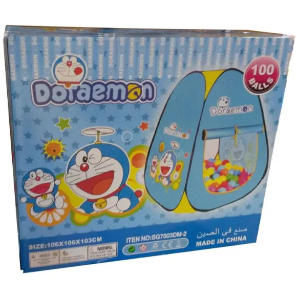 Doraemon Tent with 100 Soft Balls SG7003DM-2