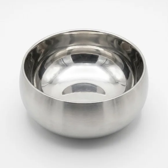 Double-Wall Stainless Steel Bowl-18cm thumbnail 2