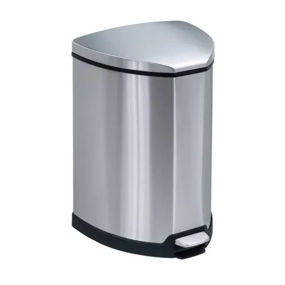 EKO Grace Step Stainless Steel Bin Trash Can 15-Litre