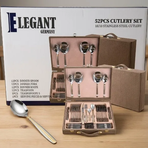 Elegant 52Pcs Cutlery Set – EL52B11