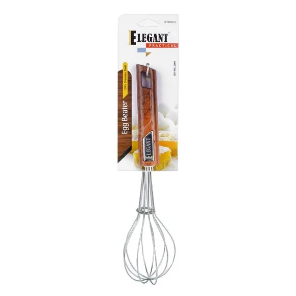 Elegant Stainless Steel Manual Egg Beater ET85012