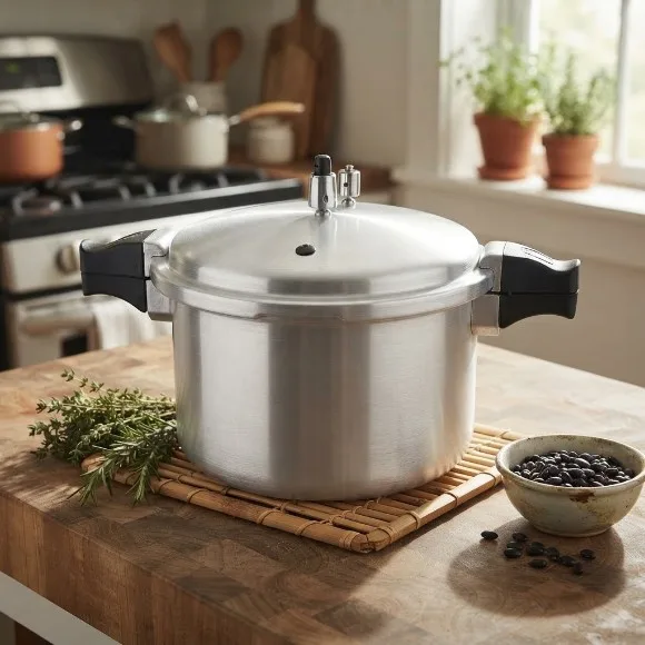 Euro Ultra Pressure Cooker – Anodized - 16 Litre