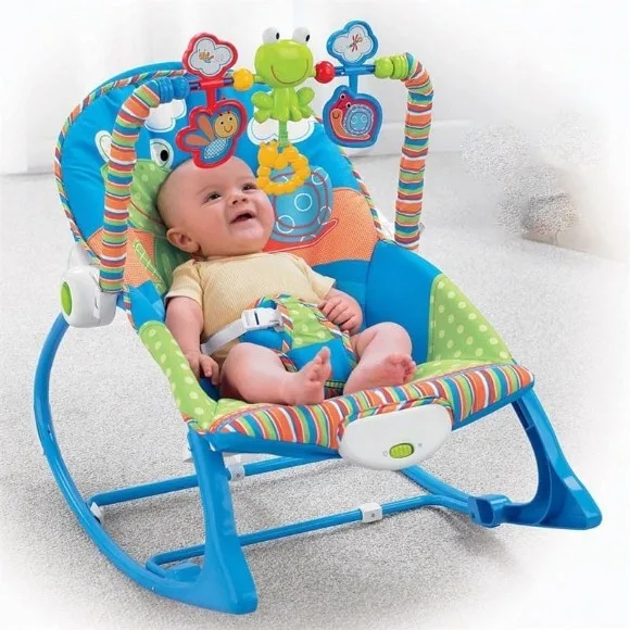 Fisher-Price Infant to Toddler Rocker Snail & Frog