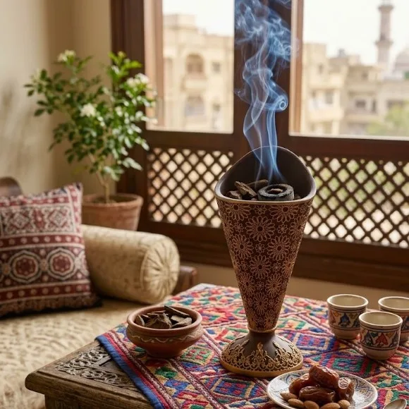 Floral Bakhoor Burner