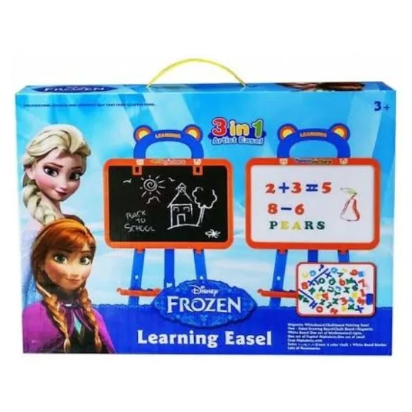 Frozen Learning Easel Board Frozen 3 in 1