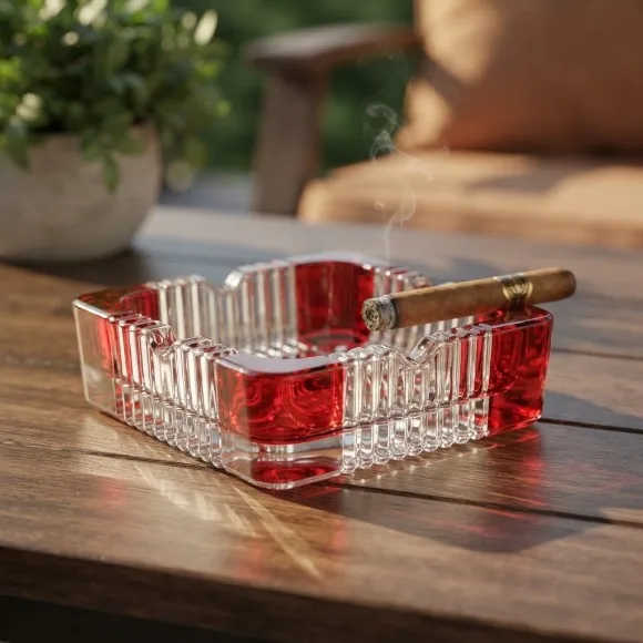 Glass Ash Tray Color
