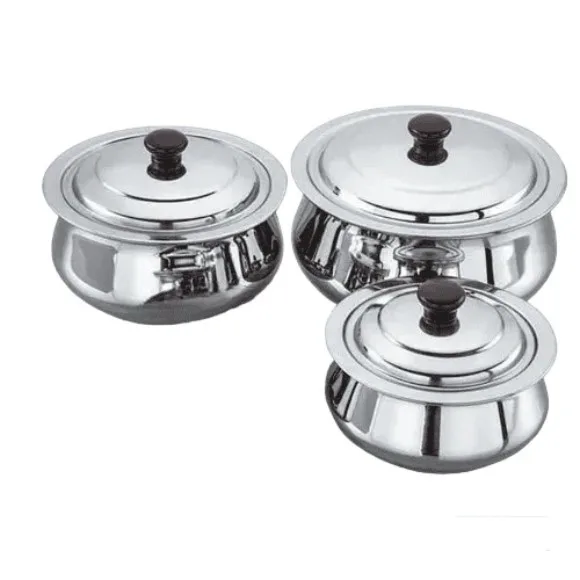 Glory Alpha Cooking Pot 3 Pcs Set