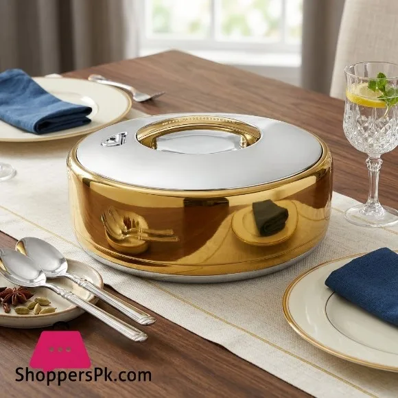 Golden Fire Oval Gold Silver Hotpot 5.0 Liter - 335G/S (Made in Taiwan)