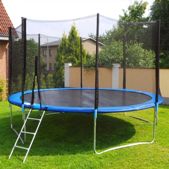 High Quality Fun Fit Garden Trampoline 10 Feet Outdoor Trampoline with Net and Ladder