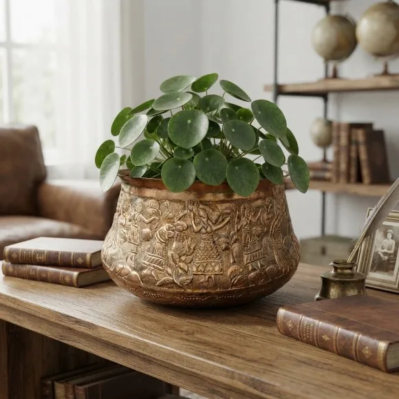 High Quality Original Copper 7kg Serving Handi