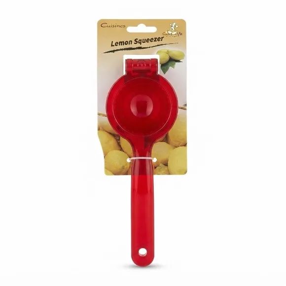 High Quality Red Acrylic Lemon Squeezer