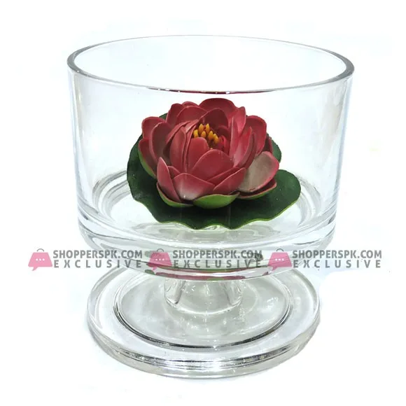 Home Decor High Quality Glass Candle Bowl