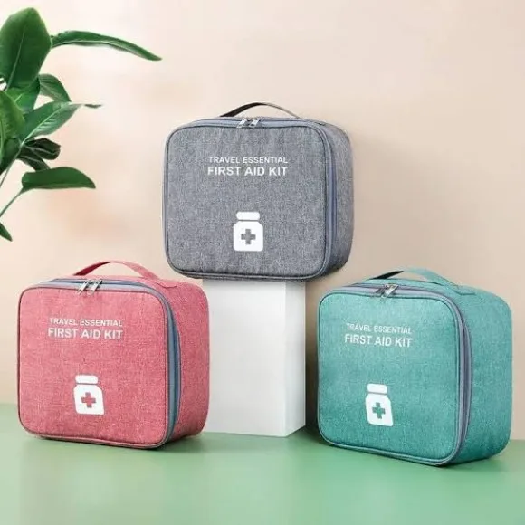 Home First Aid Kit Large Capacity Empty Medicine Storage Bag