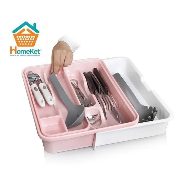 Homket Folding Cutlery Tray