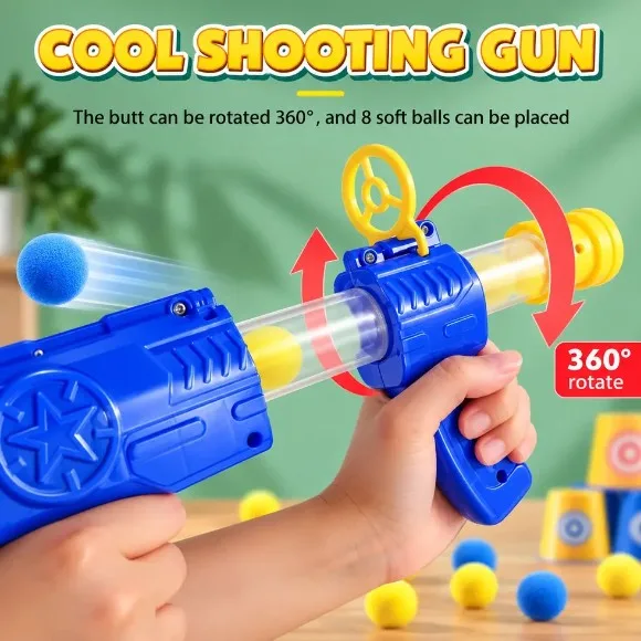 Hungry Duck Target Play Shooting Game Toy with Accessories (MG4025)