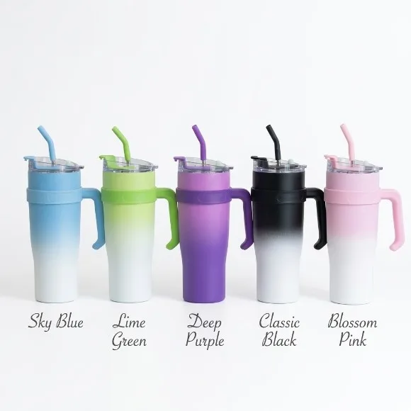 Insulated Stainless Steel Tumbler Car Cup - 1250ML
