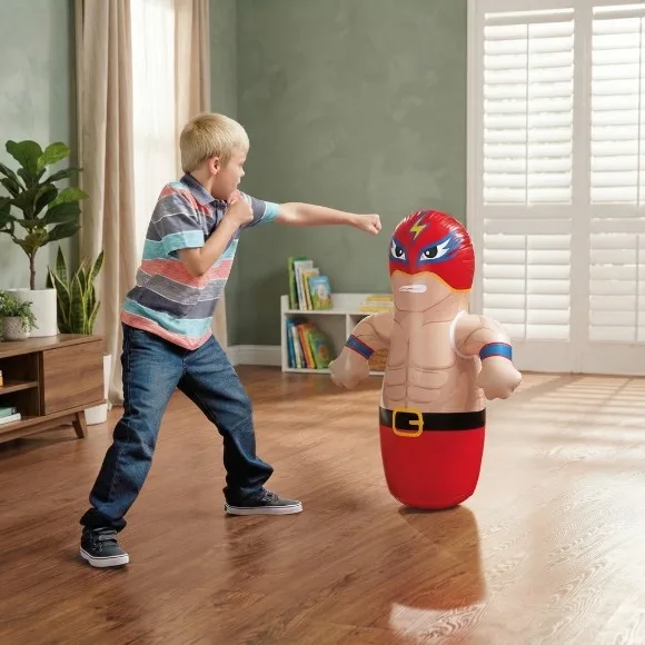 Intex Air Up Bop Punching Bag - Boxer - For Age 2+ - 44672