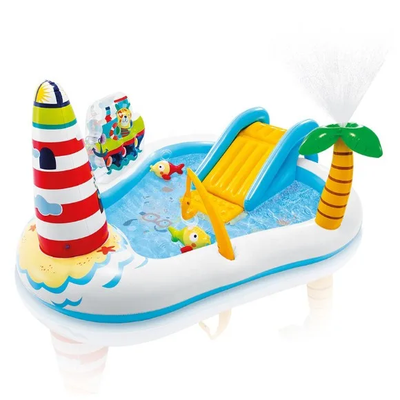 Intex Fishing Fun Play Center Inflatable Kiddie Pool - 57162