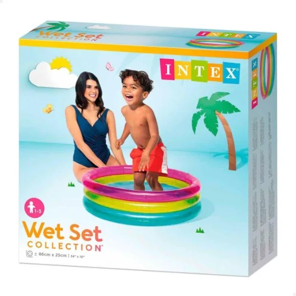 Intex Piscina Baby Arcobaleno -86 x 25 cm - 57104