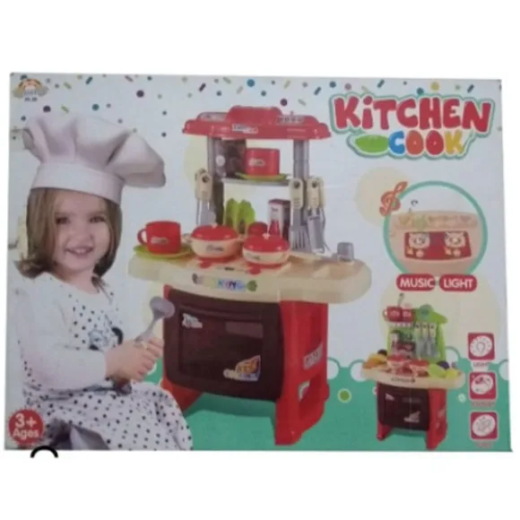 Kitchen Cook Set With Music & Light