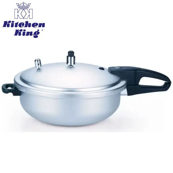 Kitchen King Feast Wok Pressure Cooker 11-Liter