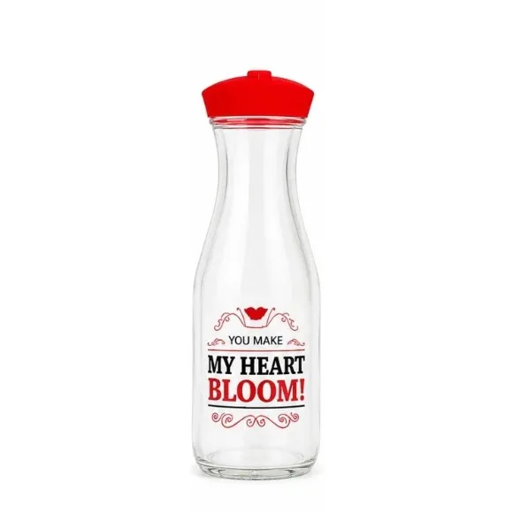 KLEEYO Premium Glass Fridge Bottle – 1 Litre thumbnail 3