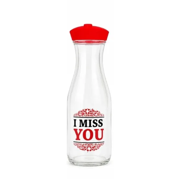 KLEEYO Premium Glass Fridge Bottle – 1 Litre thumbnail 4