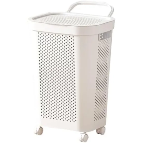 Laundry Basket with Lid  Clothes  Bucket thumbnail 6