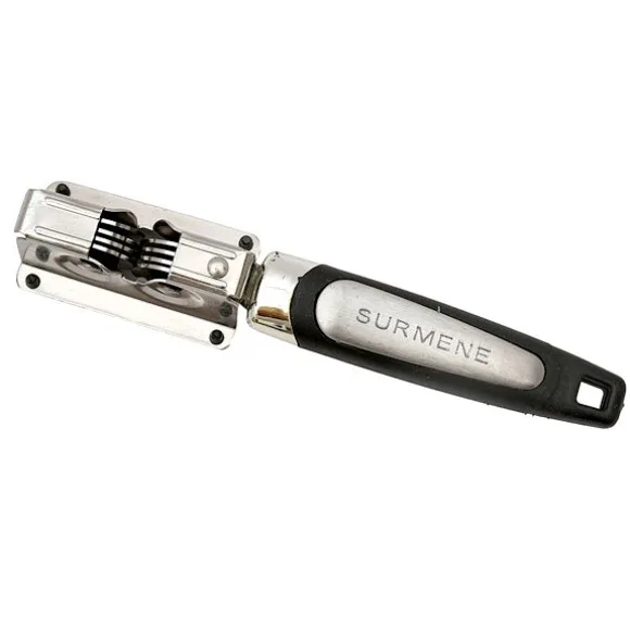 Liqia Surmene Stainless Steel Knife Grinder, Silver