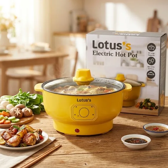 Lotus’s Multi-Functional Electric Hot Pot (4L)