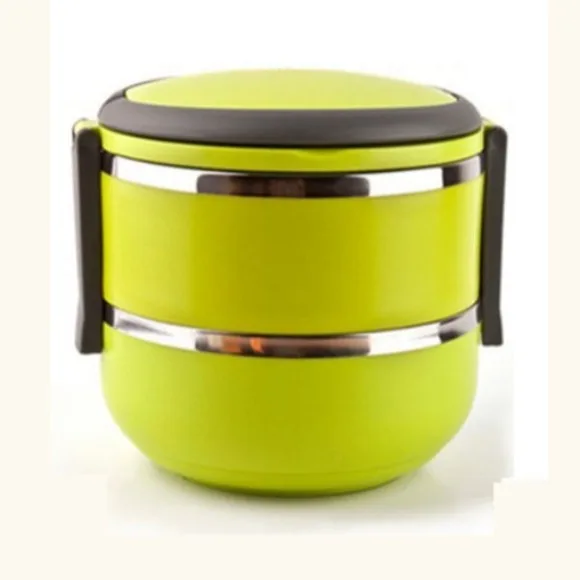 Lunch Box 2 Tier Insulated Tiffin Box with Vaccum Seal