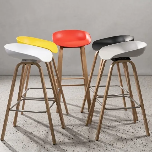 Luxurious Nordic Bar Chair for Home Cafe and Office Decor Simple Modern High Chair in Creative Gold Iron