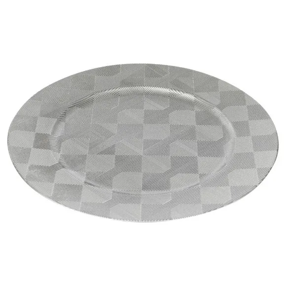 Luxury Acrylic / Plastic Round Charger Plate 12Inch