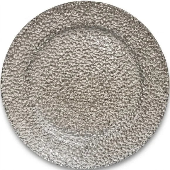 Luxury Acrylic / Plastic Round Charger Plate 12Inch